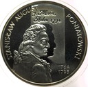 10 zł złotych 2005 Stanisław August Poniatowski POPIERSIE SREBRO