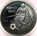 10 zł złotych 2006 Niemcy Mistrzostwa Świata FIFA HOLOGRAM SREBRO