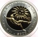 10 zł złotych 2006 Niemcy Mistrzostwa Świata FIFA platerowana AU SREBRO
