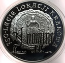 10 zł złotych 2007 KRAKÓW 750-lecie lokacji Krakowa SREBRO