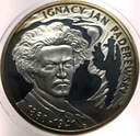 10 zł złotych 2011 Ignacy Jan Paderewski SREBRO