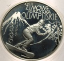 10 zł złotych 1998 Zimowe Igrzyska Nagano Japonia SREBRO