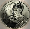 10 zł złotych 1998 Zygmunt III Waza POPIERSIE SREBRO