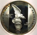 10 zł złotych 2000 Muzeum Polskie w Rapperswilu SREBRO