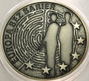10 zł złotych 2011 Europa bez barier SREBRO