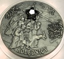 20 zł złotych 2001 Kolędnicy Polski Rok Obrzędowy SREBRO