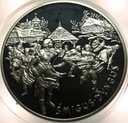 20 zł złotych 2003 Śmigus-dyngus Polski Rok Obrzędowy SREBRO
