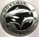 20 zł złotych 2004 Morświn Zwierzęta Świata SREBRO