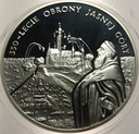 20 zł złotych 2005 Jasna Góra Obrona Częstochowa SREBRO