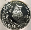 20 zł złotych 2005 Puchacz Zwierzęta Świata SREBRO