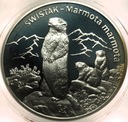 20 zł złotych 2006 Świstak Zwierzęta Świata SREBRO