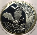 20 zł złotych 2010 Podkowiec Mały nietoperz Zwierzęta Świata SREBRO