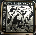 10 zł złotych 2010 Krzysztof Komeda KWADRAT SREBRO (nr 1)