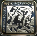 10 zł złotych 2010 Krzysztof Komeda KWADRAT SREBRO (nr 2)