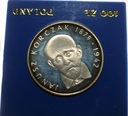 100 zł złotych 1978 Janusz Korczak SREBRO