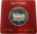 PRÓBA 20 zł złotych 1981 KRAKÓW Cracovia Barbakan w Krakowie MN