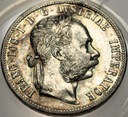Austria 1 floren 1878 Franciszek Józef Austro-Węgry SREBRO