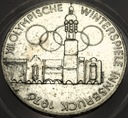 Austria 100 szylingów 1976 INNSBRUCK Igrzyska Hall in Tirol SREBRO