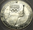 Austria 100 szylingów 1976 INNSBRUCK Igrzyska skocznia Bergisel SREBRO