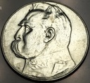 10 zł złotych 1936 Józef Piłsudski SREBRO