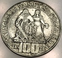 100 zł 1966 Mieszko Dąbrówka Tysiąclecie Państwa Polskiego SREBRO