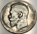 Rosja 1 rubel 1898 Mikołaj II SREBRO