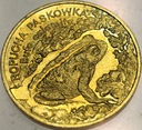 2 zł złote 1998 Ropucha paskówka Zwierzęta Świata