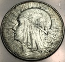 5 zł złotych 1933 Głowa Kobiety Polonia Jadwiga Babka SREBRO