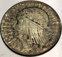 5 zł złotych 1934 Głowa Kobiety Polonia Jadwiga Babka SREBRO
