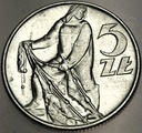 5 zł złotych 1959 RYBAK, z Rybakiem
