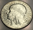 10 zł złotych 1932 Głowa Kobiety Polonia Jadwiga Babka SREBRO