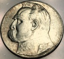 10 zł złotych 1936 Józef Piłsudski SREBRO