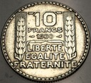 Francja 10 franków francs 1930 SREBRO
