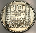 Francja 10 franków francs 1932 SREBRO