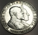 Szwecja 2 korony kronor 1907 Oscar II i Sofia SREBRO