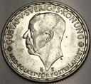 Szwecja 2 korony kronor 1946 Gustaw Gustaf V SREBRO