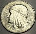 5 zł złotych 1934 Głowa Kobiety Polonia Jadwiga Babka SREBRO