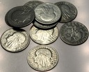 LOT ZESTAW 10 x 2 zł złote Głowa Kobiety Polonia SREBRO