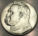 10 zł złotych 1935 Józef Piłsudski SREBRO