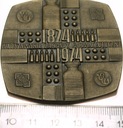 Medal 1974 POLFA Warszawskie Zakłady Farmaceutyczne 1924 Klawe Rutkowski