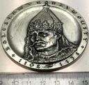 Medal 1986 Bolesław Krzywousty PTTK Chełm Seria Królewska nr 7 SREBRZONY