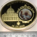 Medal Benedykt XVI 2005 Papieże Civitas Vaticana