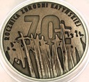 10 zł złotych 2010 KATYŃ 70 rocznica Zbrodni Katyńskiej SREBRO
