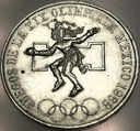 Meksyk 25 Pesos 1968 Olimpiada SREBRO