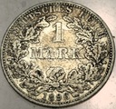 Niemcy 1 marka mark 1896 A SREBRO