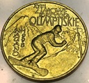 2 zł złote 1998 Nagano Zimowe Igrzyska Olimpijskie