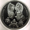 Jan Paweł II 2008 Benedykt XVI Człowiek który zmienił Świat SREBRO