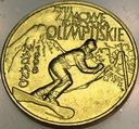 2 zł złote 1998 Nagano Zimowe Igrzyska Olimpijskie