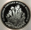 300000 zł złotych 1993 GETTO 50 rocznica Powstania w Getcie Warszawskim