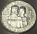 PRÓBA 100 zł 1966 Mieszko Dąbrówka Tysiąclecie Państwa PÓŁPOSTACIE